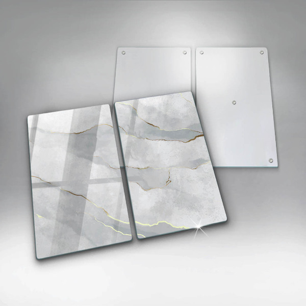 Glas Ceranfeldabdeckung Steinstruktur