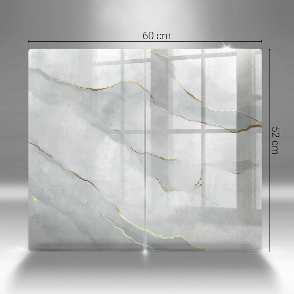 Glas Ceranfeldabdeckung Steinstruktur