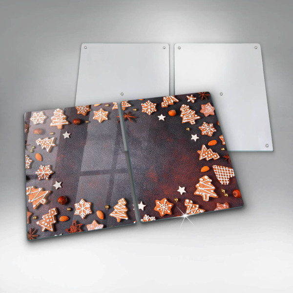 Glas Ceranfeldabdeckung Lebkuchenweihnachten