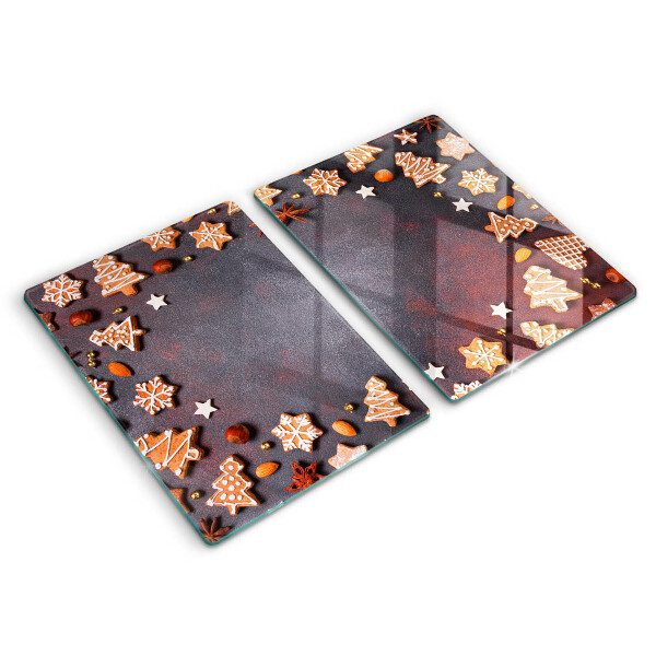 Glas Ceranfeldabdeckung Lebkuchenweihnachten