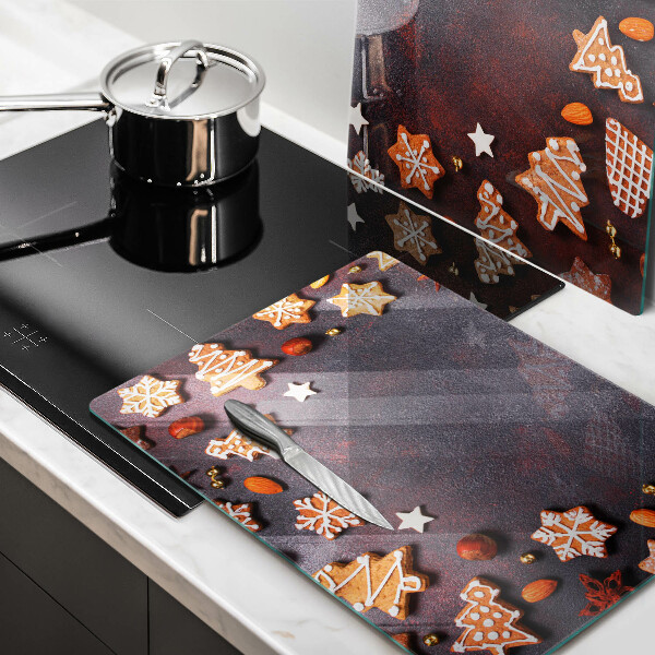 Glas Ceranfeldabdeckung Lebkuchenweihnachten