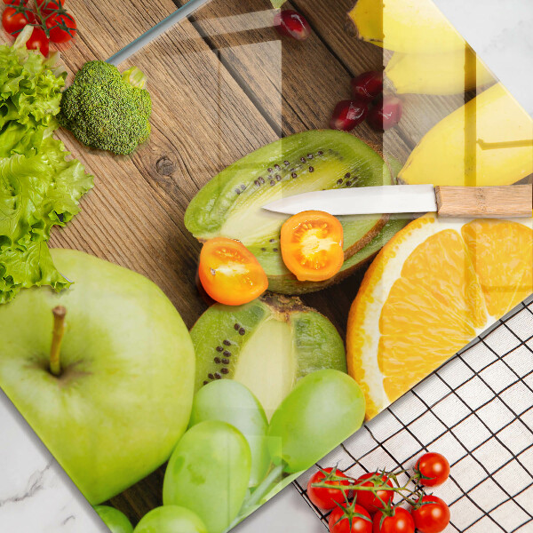 Glas Ceranfeldabdeckung Frisches Obst