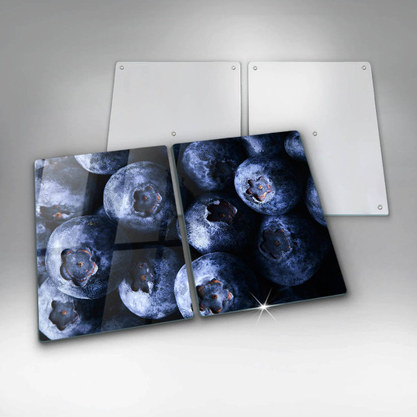 Glas Ceranfeldabdeckung Nahaufnahme von Beeren