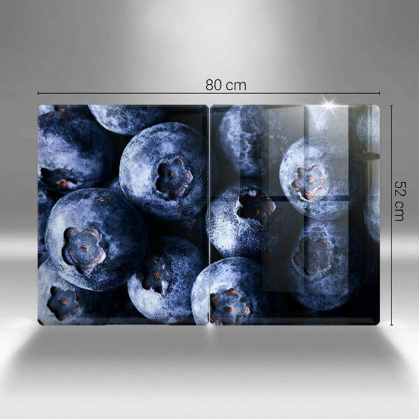 Glas Ceranfeldabdeckung Nahaufnahme von Beeren