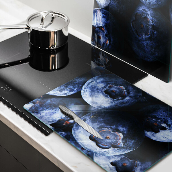 Glas Ceranfeldabdeckung Nahaufnahme von Beeren