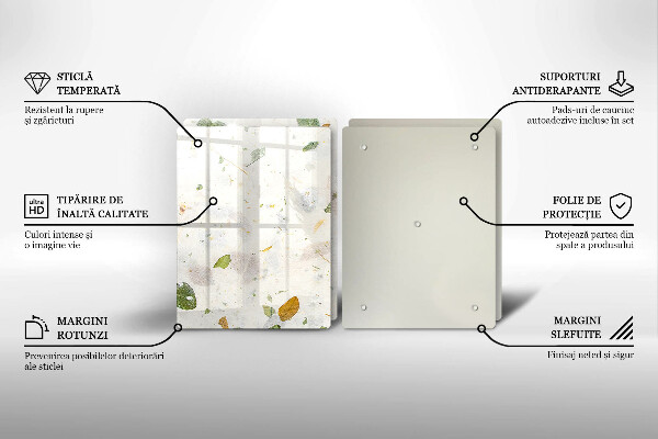 Glas Ceranfeldabdeckung Fallende Blätter