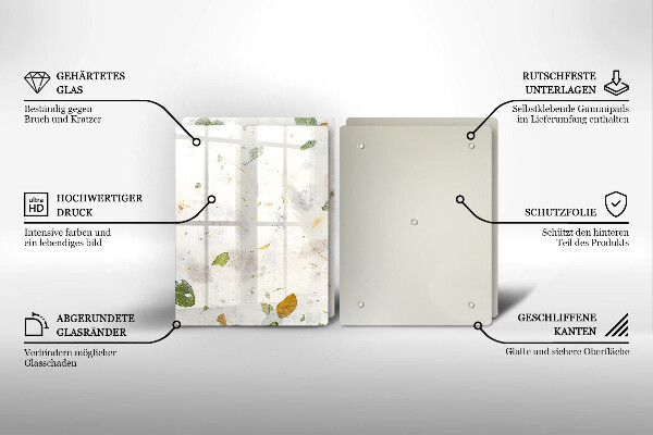 Glas Ceranfeldabdeckung Fallende Blätter