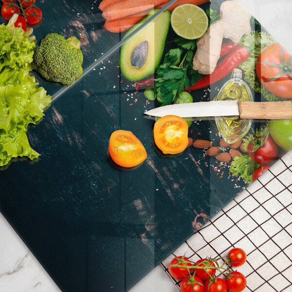 Glas Ceranfeldabdeckung Früchte und Gemüse