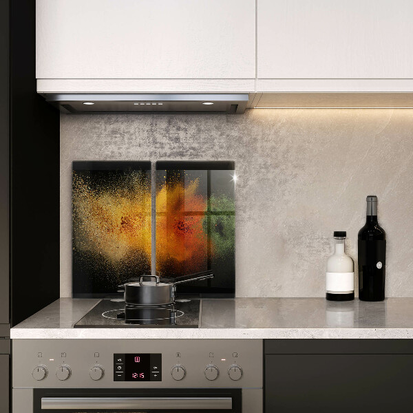 Glas Ceranfeldabdeckung Bunte Gewürze