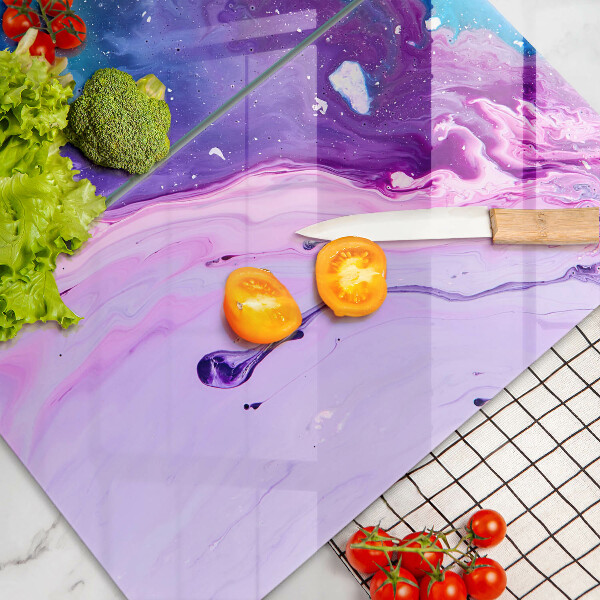 Glas Ceranfeldabdeckung Abstraktionstinten