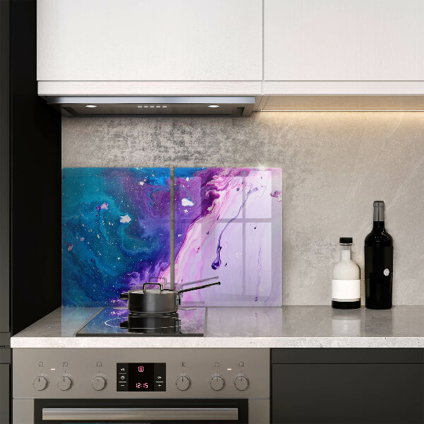 Glas Ceranfeldabdeckung Abstraktionstinten