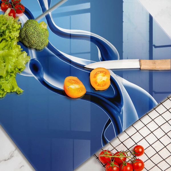 Glas Ceranfeldabdeckung Flüssige Abstraktion