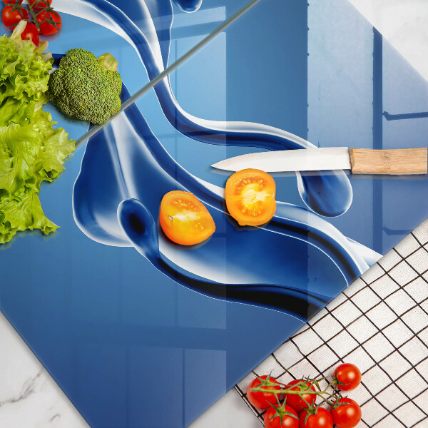 Glas Ceranfeldabdeckung Flüssige Abstraktion