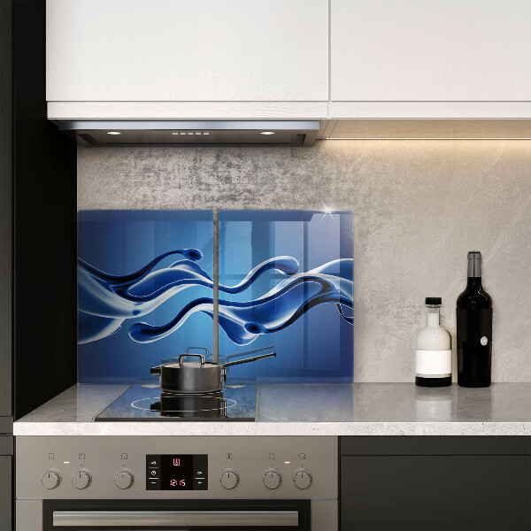 Glas Ceranfeldabdeckung Flüssige Abstraktion