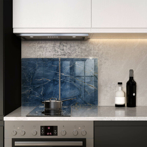 Glas Herdabdeckplatte Marmorsteinstruktur