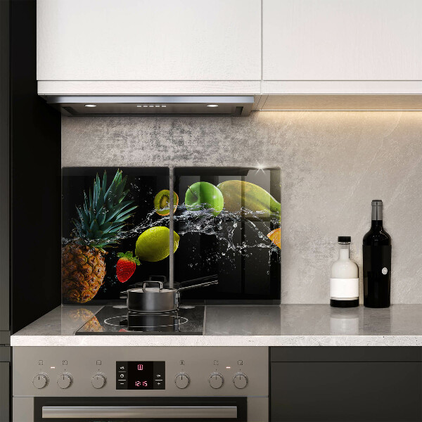 Glas Ceranfeldabdeckung Früchte im Wasser