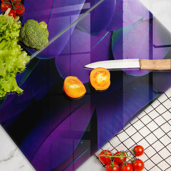 Glas Ceranfeldabdeckung Neonfedern