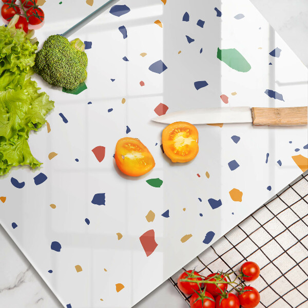 Glas Ceranfeldabdeckung Buntes Steingut