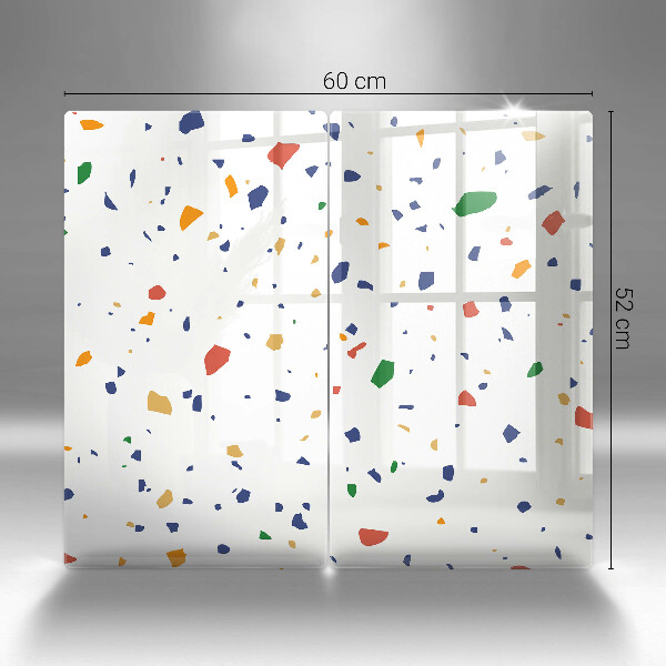Glas Ceranfeldabdeckung Buntes Steingut