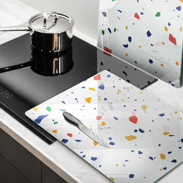 Glas Ceranfeldabdeckung Buntes Steingut