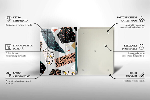 Glas Ceranfeldabdeckung Steingut