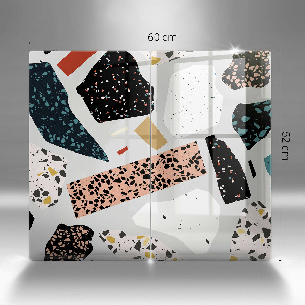 Glas Ceranfeldabdeckung Steingut