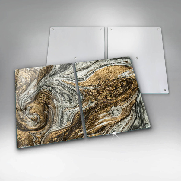 Glas Ceranfeldabdeckung Reichhaltige Abstraktion