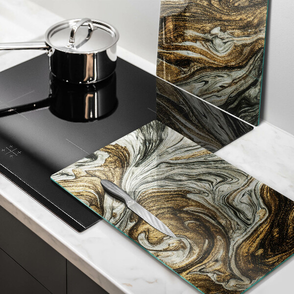 Glas Ceranfeldabdeckung Reichhaltige Abstraktion