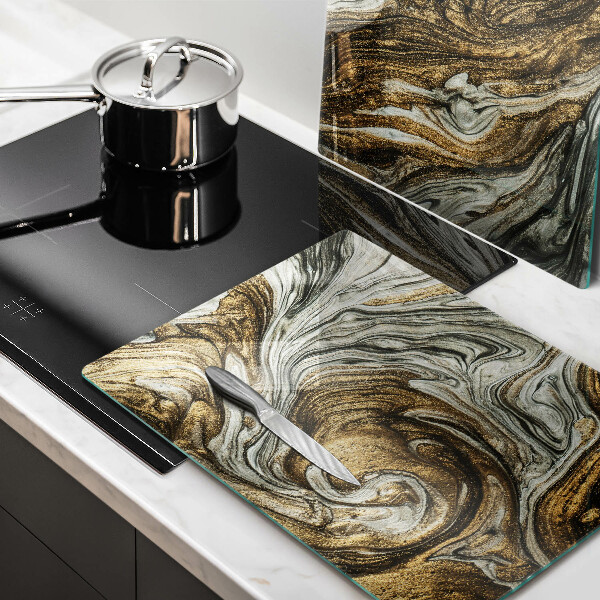 Glas Ceranfeldabdeckung Reichhaltige Abstraktion