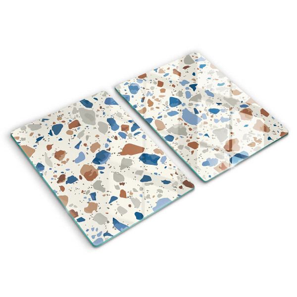 Glas Ceranfeldabdeckung Dekoratives Steinzeug