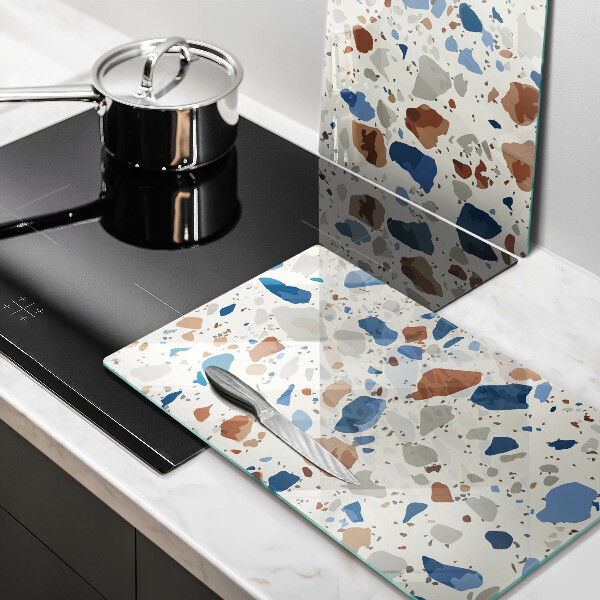 Glas Ceranfeldabdeckung Dekoratives Steinzeug