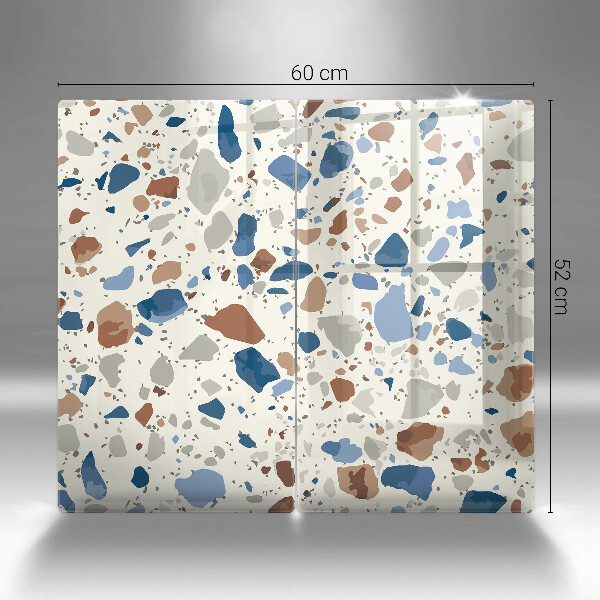 Glas Ceranfeldabdeckung Dekoratives Steinzeug
