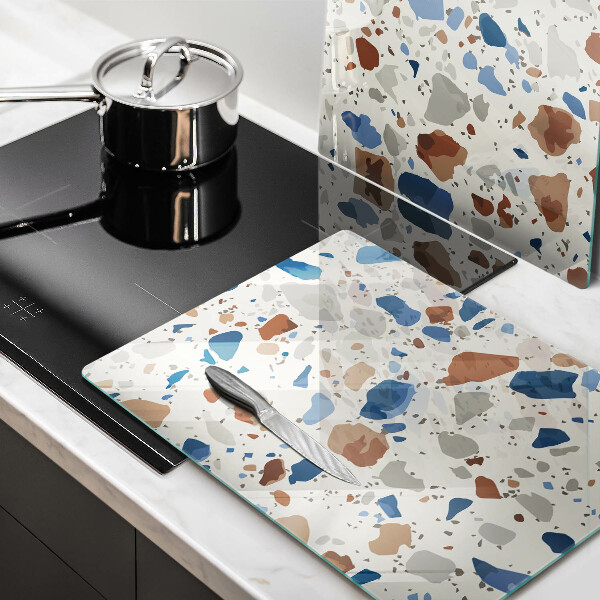 Glas Ceranfeldabdeckung Dekoratives Steinzeug