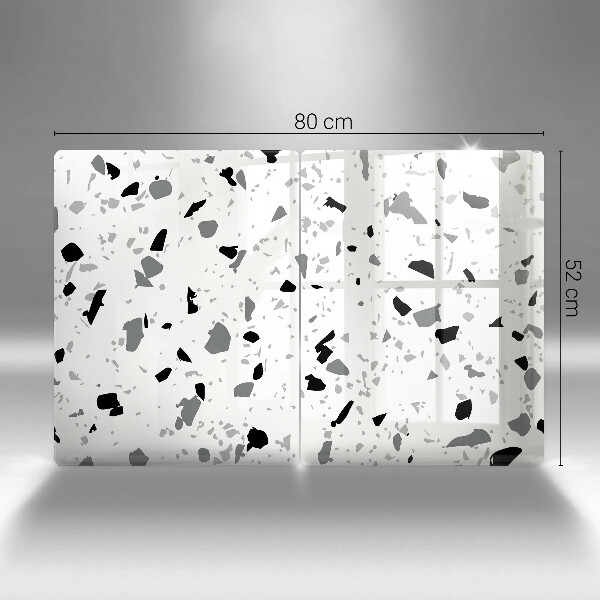 Glas Ceranfeldabdeckung Dekoratives Steinzeug