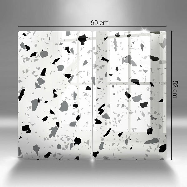 Glas Ceranfeldabdeckung Dekoratives Steinzeug