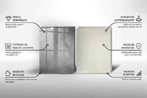 Glas Herdabdeckplatte Betonbeschaffenheitshintergrund