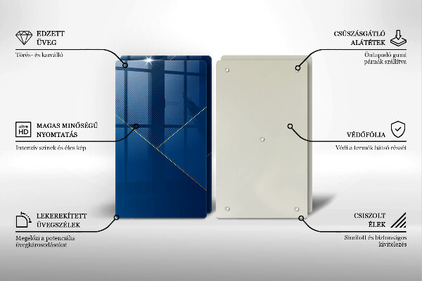 Glas Herdabdeckplatte Moderner Hintergrund