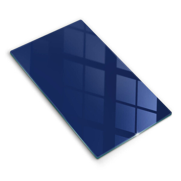 Glas Herdabdeckplatte Blaue Farbe