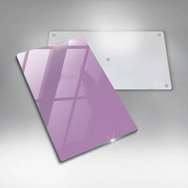 Glas Herdabdeckplatte Violette Farbe