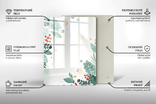 Glas Ceranfeldabdeckung Spritzschutz Abstrakte Formen