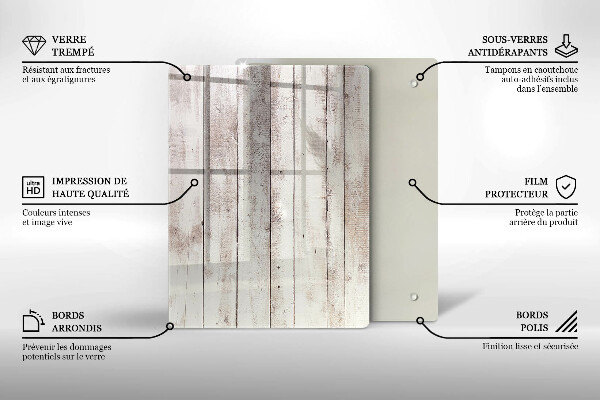 Glas Ceranfeldabdeckung Spritzschutz Tintenabstraktion