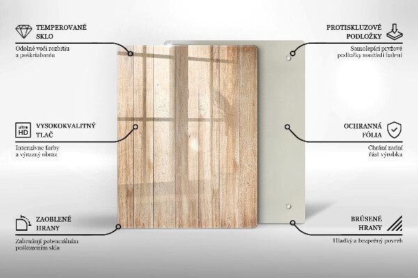 Glas Herdabdeckplatte Dekoratives Steinzeug