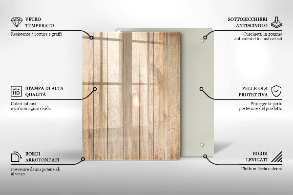 Glas Herdabdeckplatte Dekoratives Steinzeug