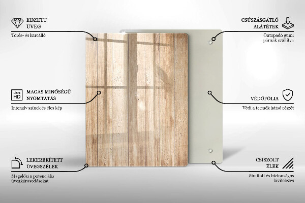 Glas Herdabdeckplatte Dekoratives Steinzeug