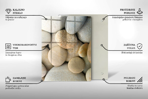 Glas Ceranfeldabdeckung Spritzschutz Abstrakte goldene Linien
