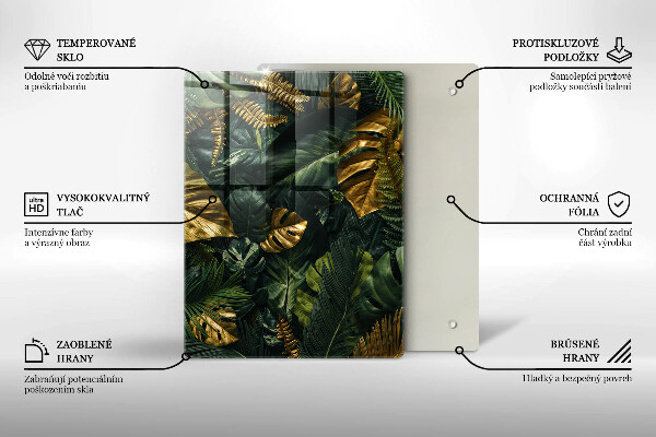 Glas Herdabdeckplatte Flüssige Abstraktion