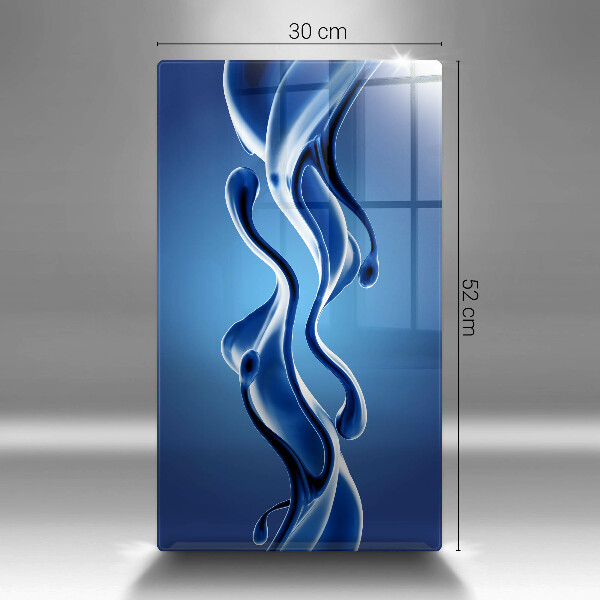 Glas Herdabdeckplatte Flüssige Abstraktion