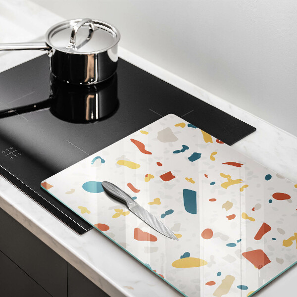 Glas Herdabdeckplatte Dekoratives Steinzeug