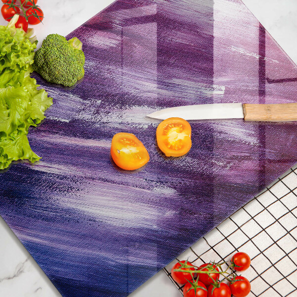 Glas Herdabdeckplatte Abstraktion malen