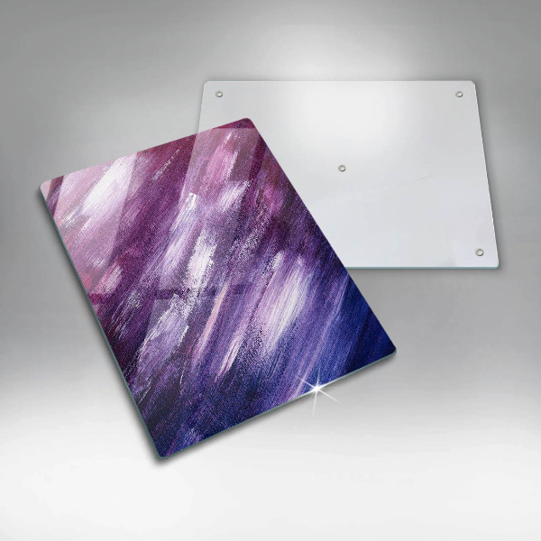 Glas Herdabdeckplatte Abstraktion malen